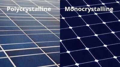 Polycrystalline vs Monocrystalline Solar Panel Solar Cell Type