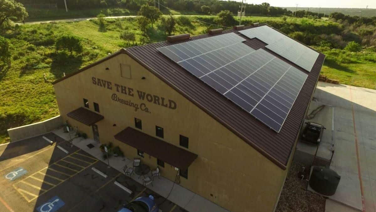 Save the World Brewing Commercial Solar
