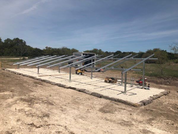 Ground Mount Solar Panels Array Racking