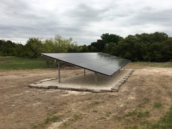 Residential Solar Panels Ground Mount Power Backup for Home