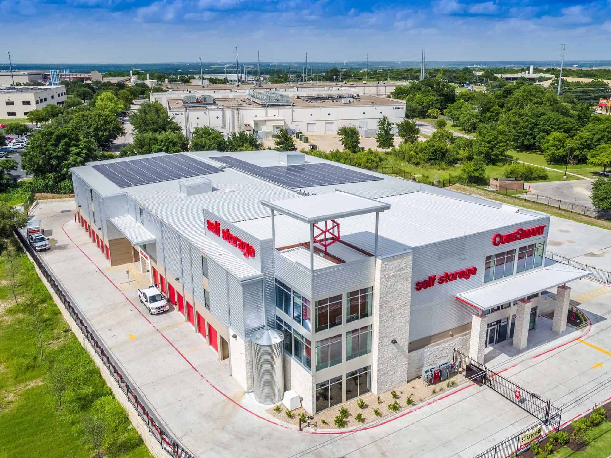 CubeSmart Solar Panels for Businesses