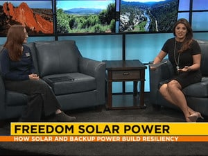 Chief Marketing Officer Sherren Harter interviewed about solar and backup power build resiliency