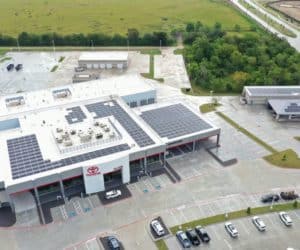 Keating Toyota Alvin Texas Dealership Solar