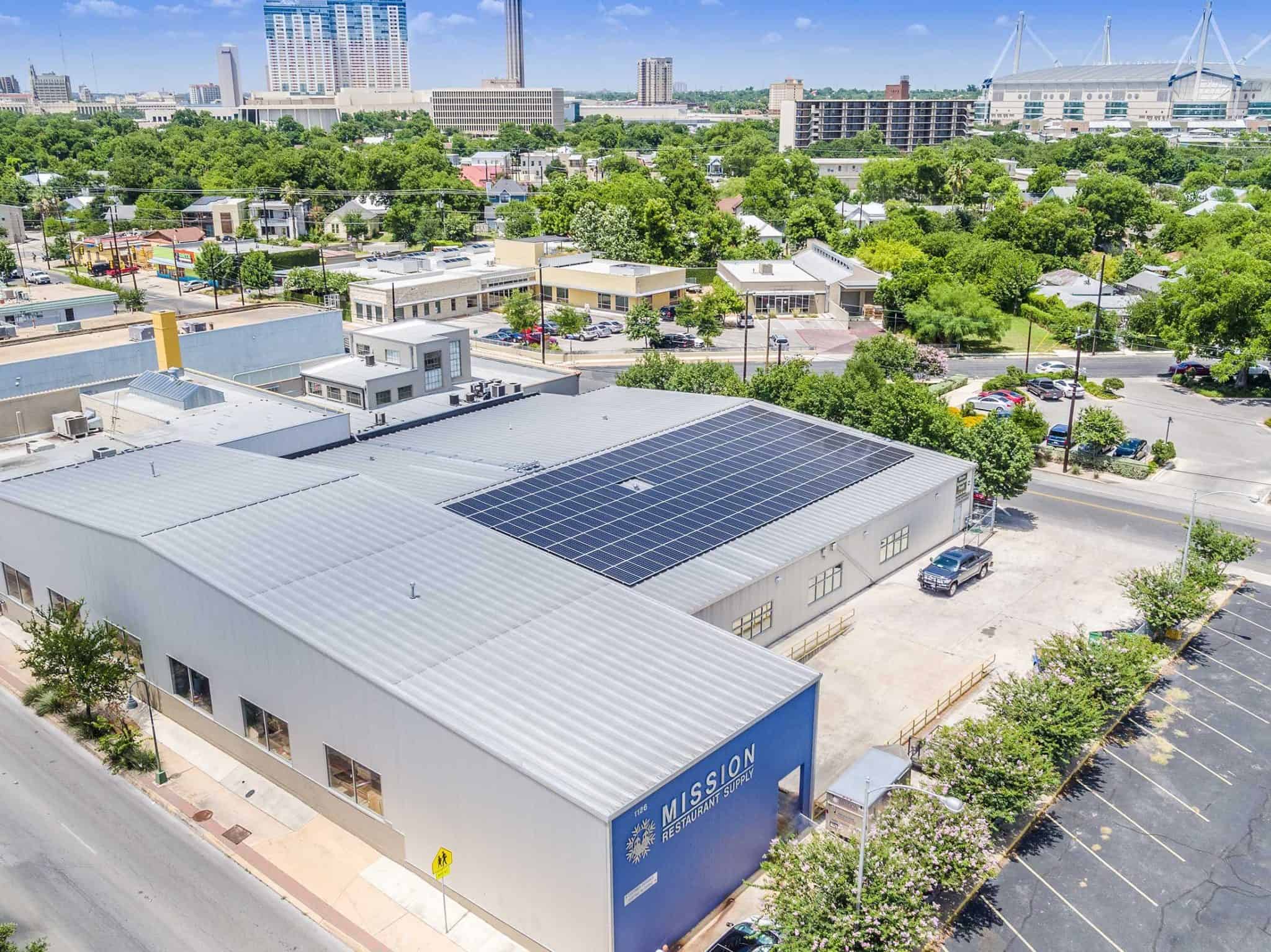 Mission Restaurant Supply Commercial Solar Panel System
