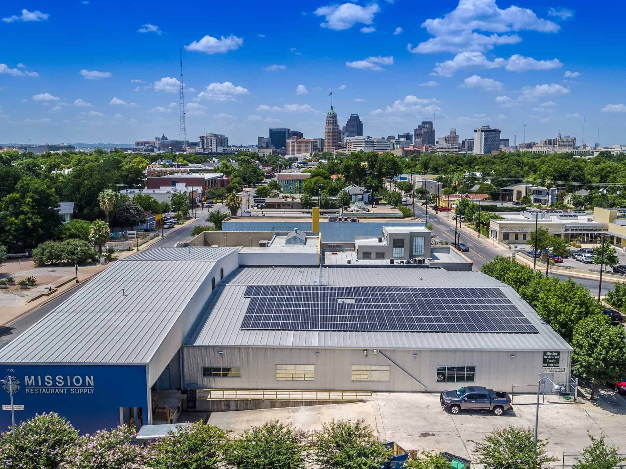 Mission Restaurant Supply Commercial Solar Panel System