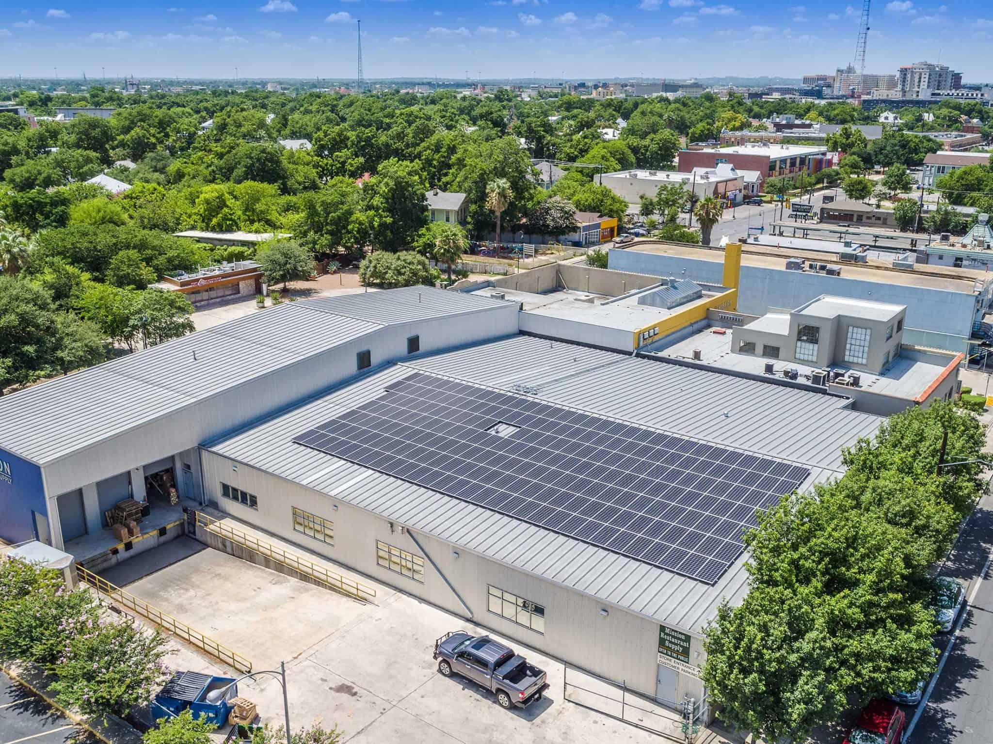 Mission Restaurant Supply Commercial Solar Panel System
