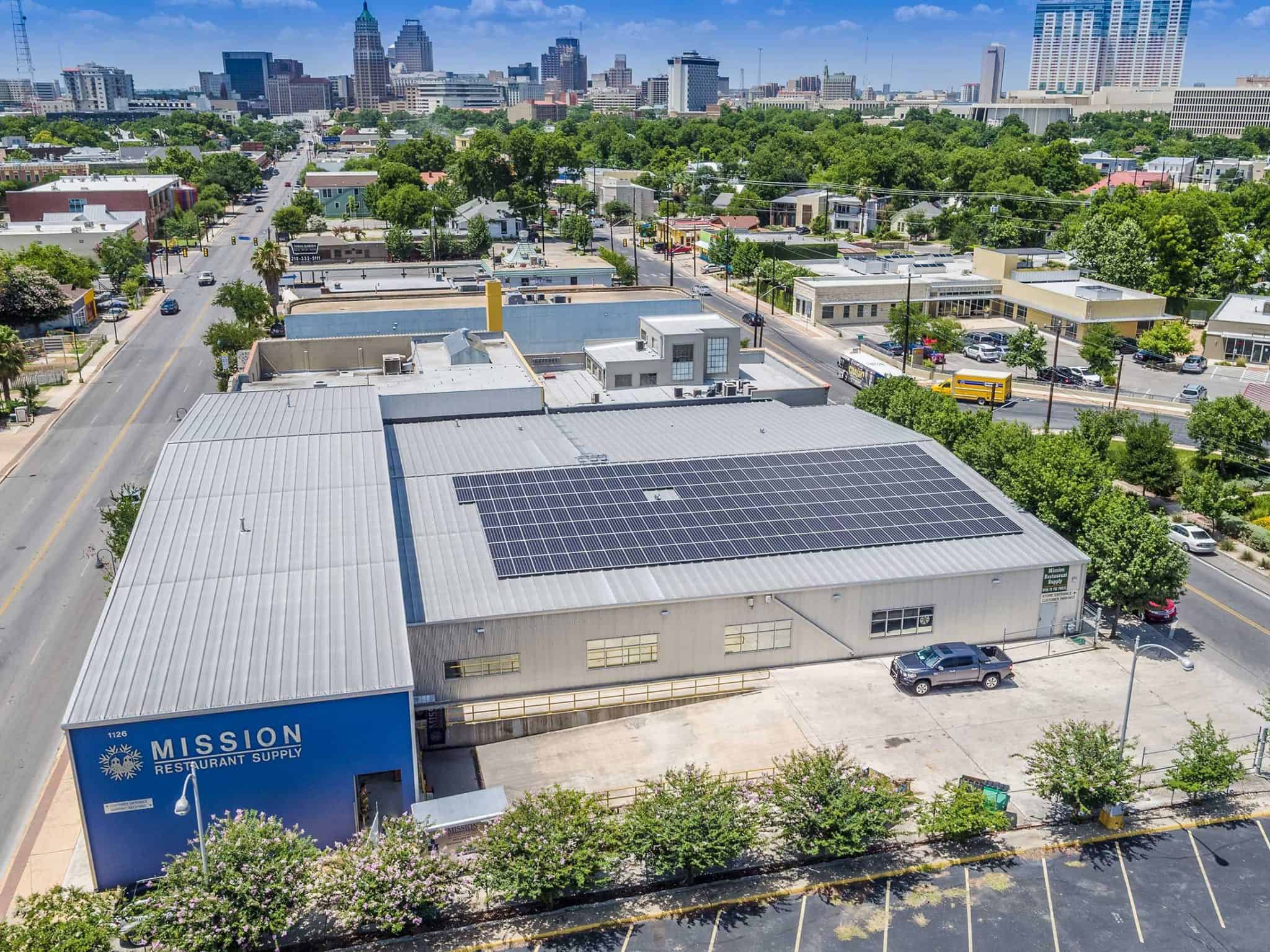 Mission Restaurant Supply Commercial Solar Panel System