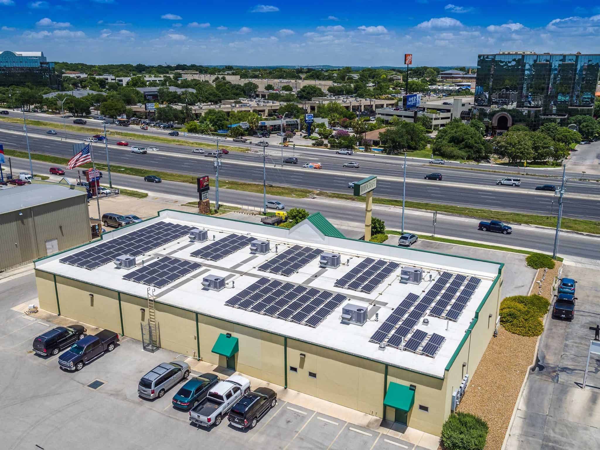 Woodcraft San Antonio - Commercial Solar Power