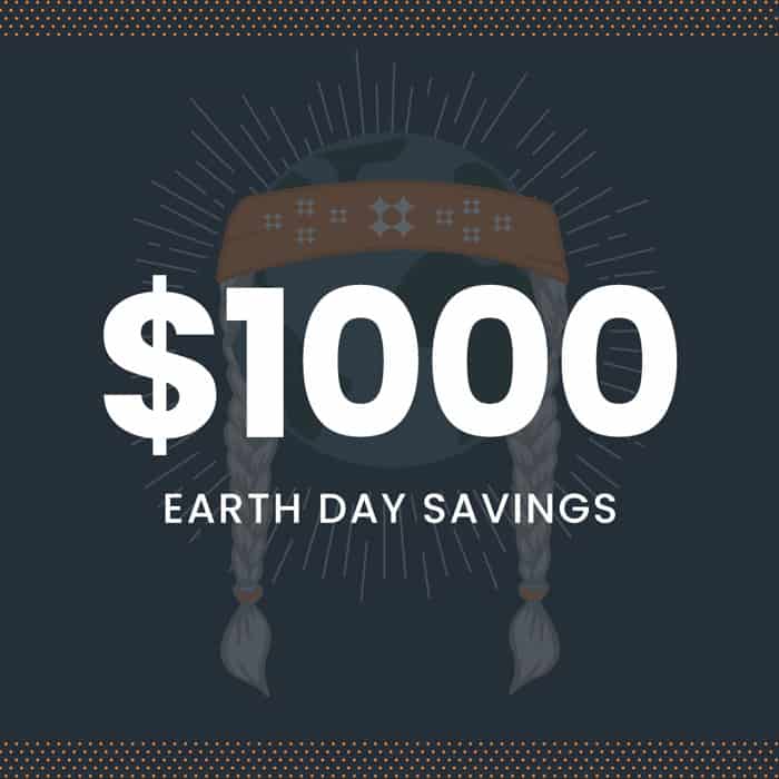 Earth Day Savings