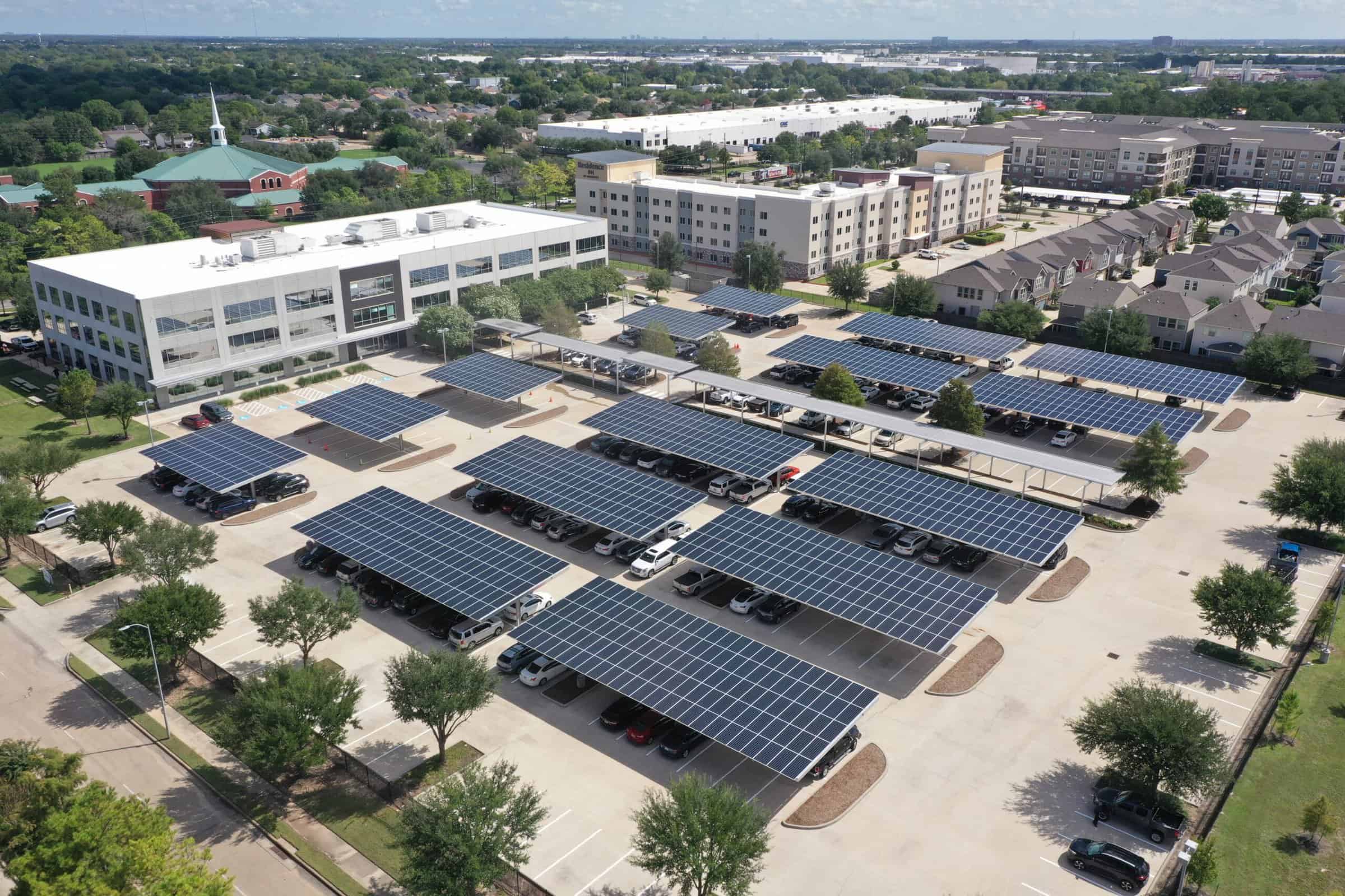 TGS Solar Carport in Houston