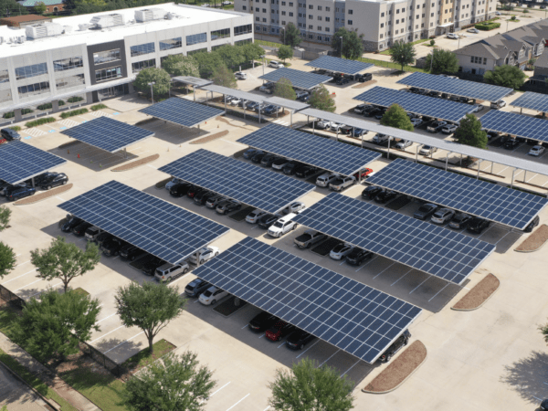 Solar Parking Structure Helps TGS Reach Its Sustainability Goals