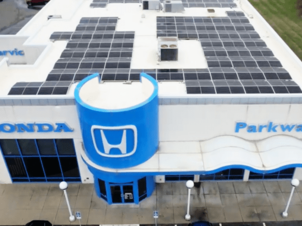 Parkway Honda Dealership Makes Dover, Ohio the Latest Solar Trailblazing Hub