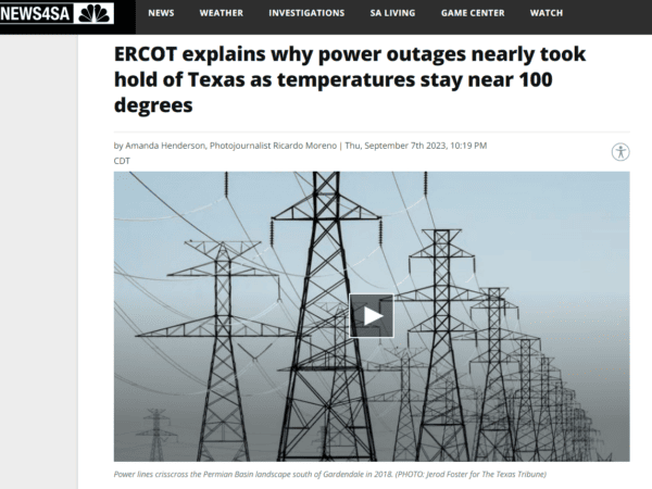 ERCOT explains why power outages nearly took hold of Texas as temperatures stay near 100 degrees