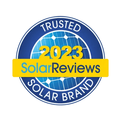 2023 Trusted Solar Brand Award from Solar Reviews