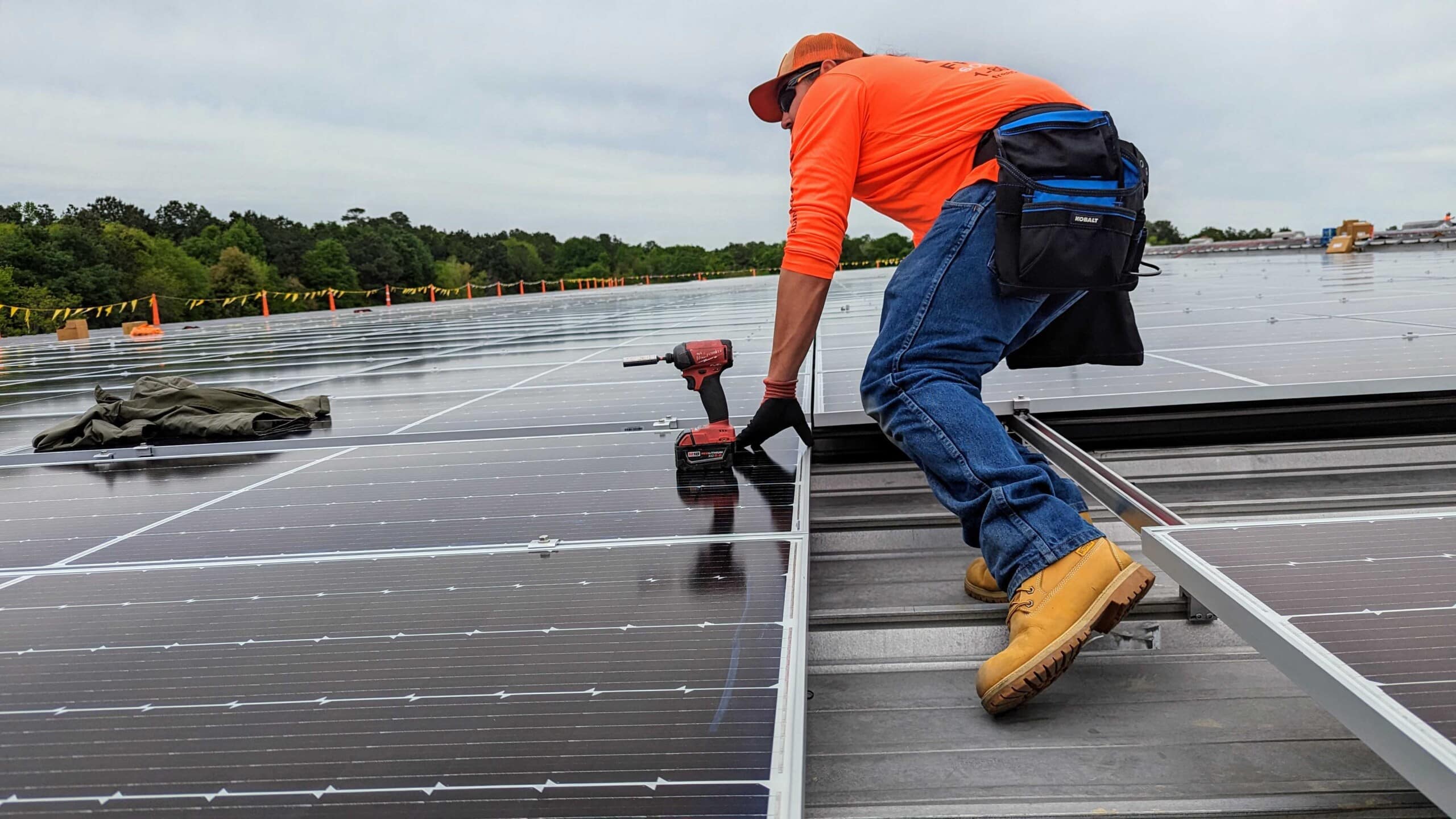 PXL 20240327 191318144.MP - Largest solar installation in Conroe, TX completed By Stainless Structurals & Freedom Solar Power