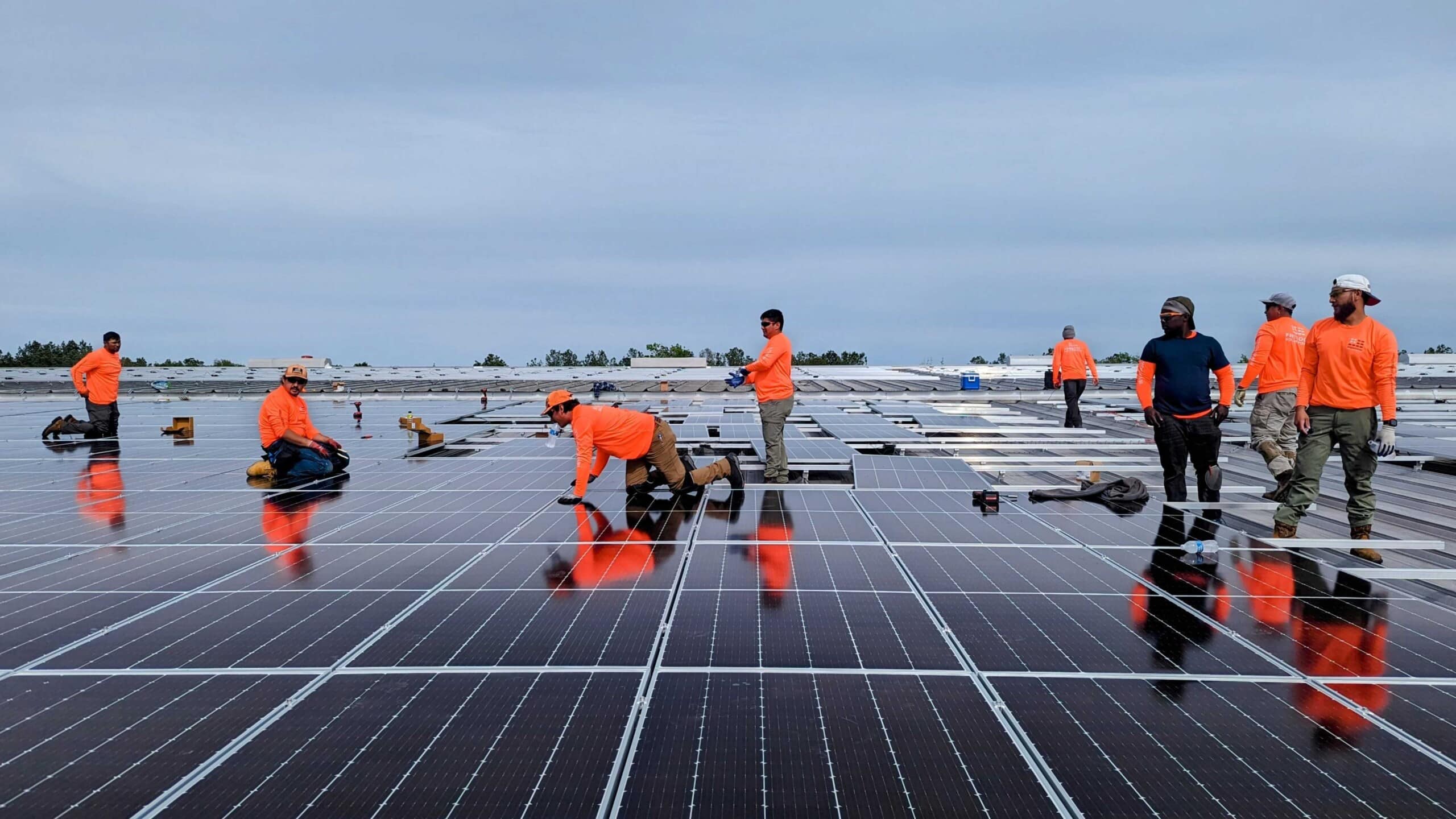 PXL 20240327 2128297732 - Largest solar installation in Conroe, TX completed By Stainless Structurals & Freedom Solar Power